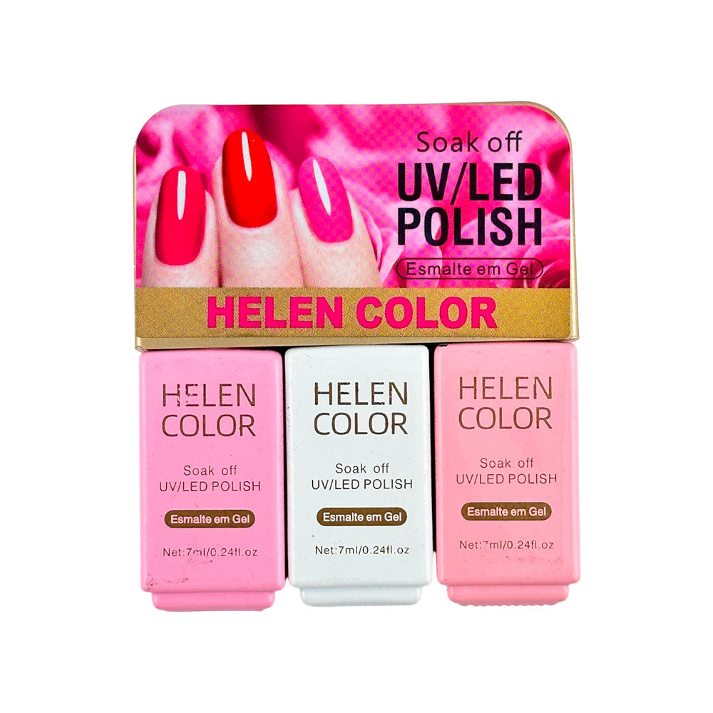 Kit Trio de Esmaltes em Gel #11 - 7ml - Rzjy-08-11