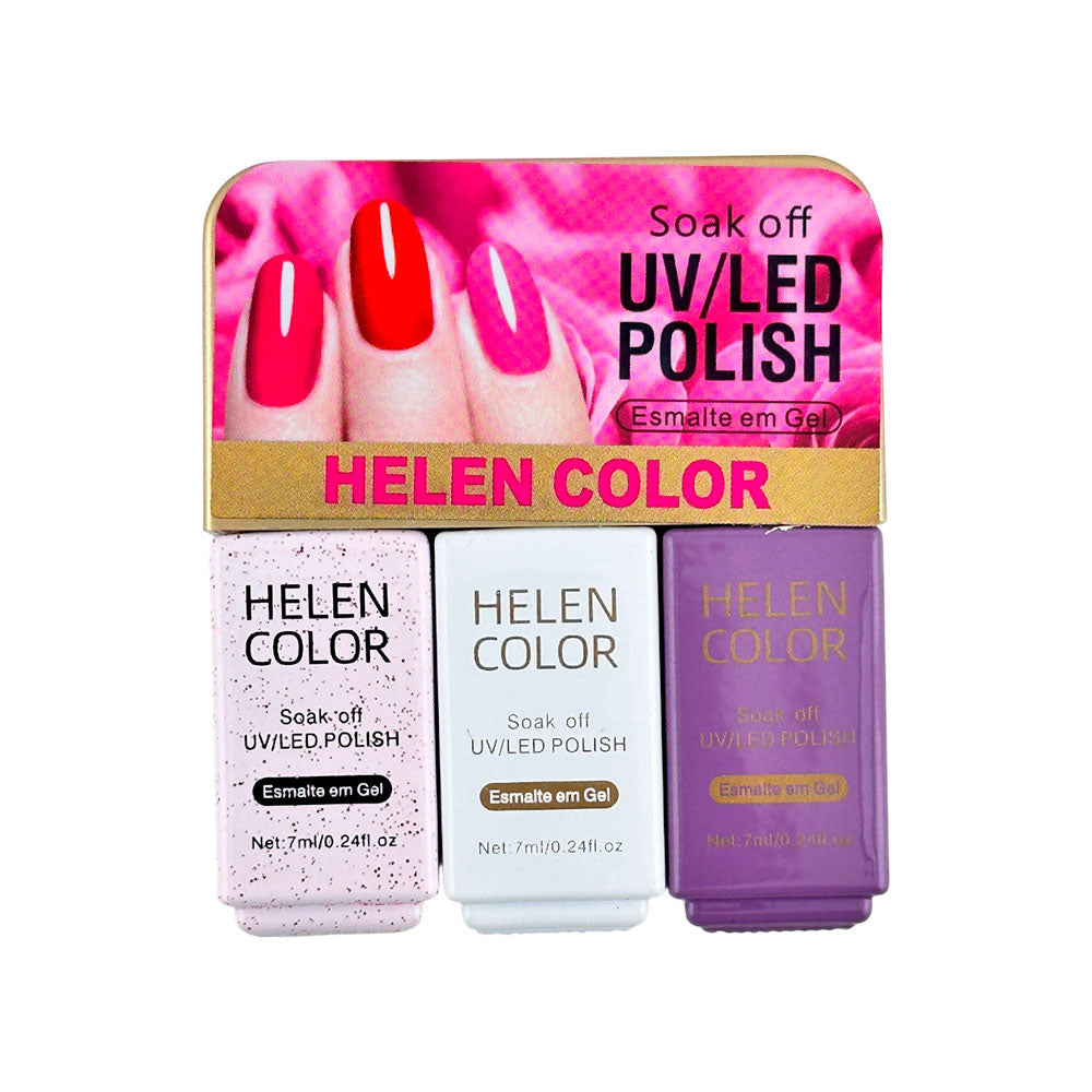 Kit Trio de Esmaltes em Gel #16 - 7ml - Rzjy-08-16