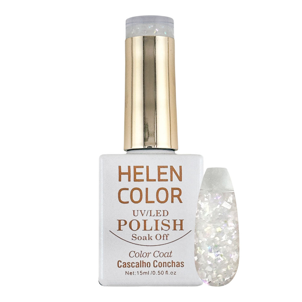 Esmalte em Gel Cascalho Conchas - 15ml - (20CORES) - RJYJ-07
