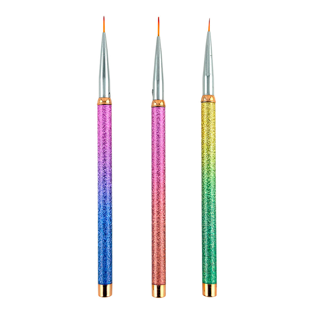 Kit Pincel para Unha - (3 UN) - RMJB-108