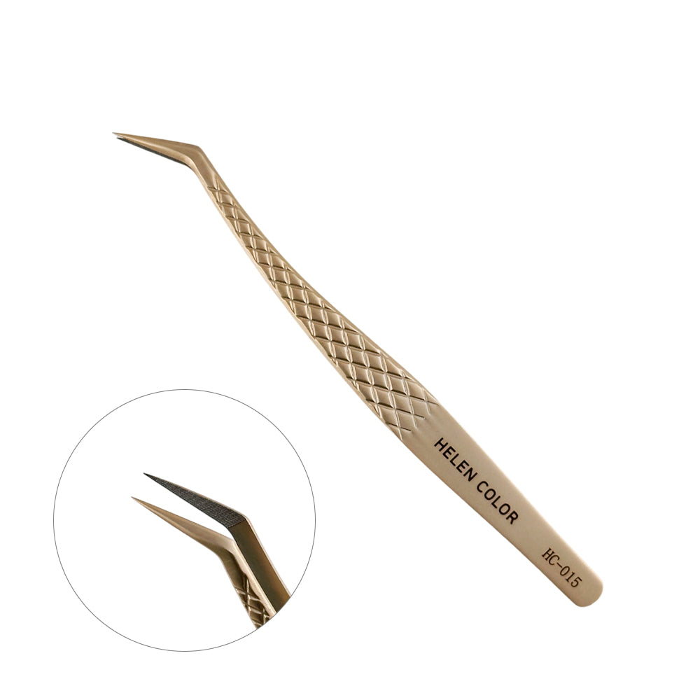 Pinça Gold para Cílios - HC-015 - CGJ-3543