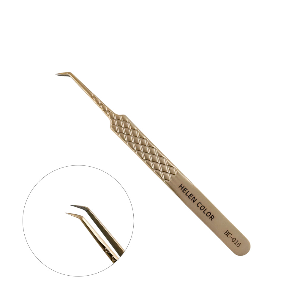 Pinça Gold para Cílios - HC-016 - CGJ-3544