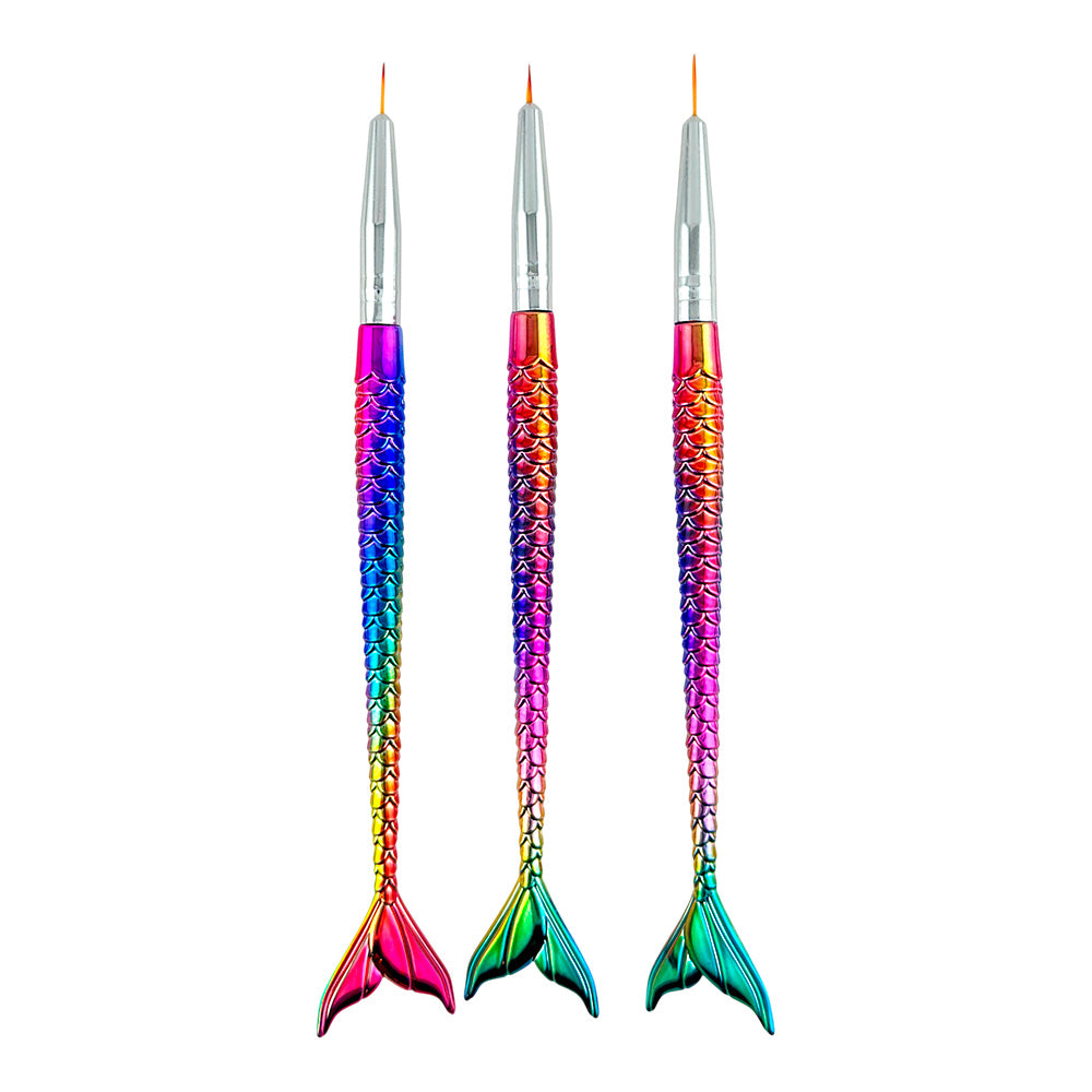 Kit Pincel para Unha - (3 UN) - CMBJ-12