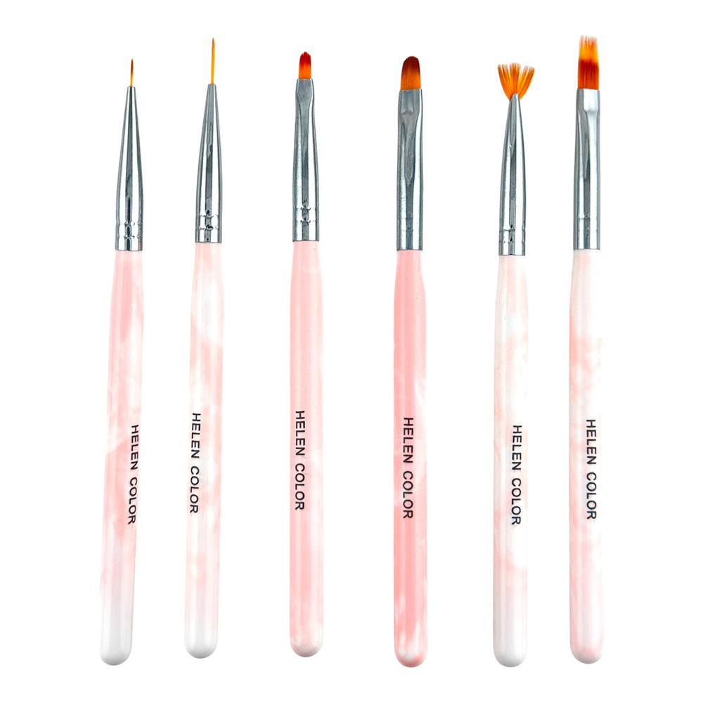 Kit Pincel para Unha - (6 UN) - CMJB-11