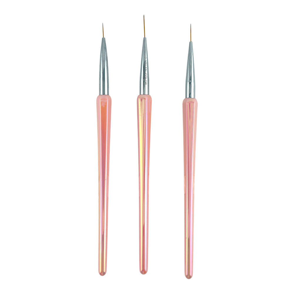 Kit Pincel para Unha - (3 UN) - HMJB-038