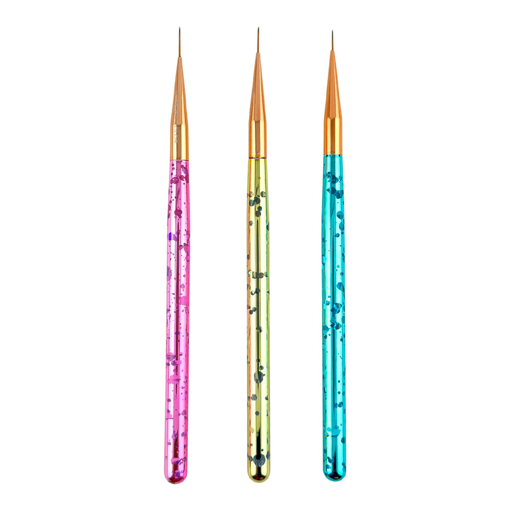 Kit Pincel para Unha - (3 UN) - HMJB-048