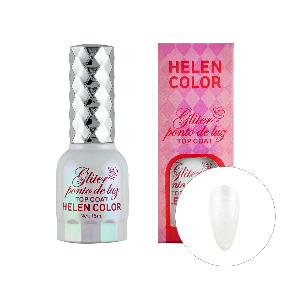 Top Coat com Glitter - 15ml - RDFFC-05