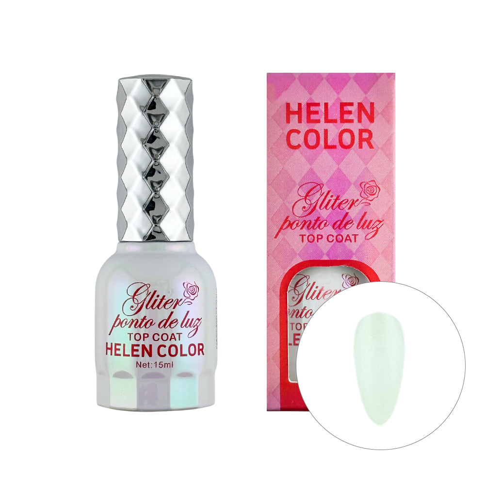 Top Coat com Glitter - 15ml - RDFFC-06