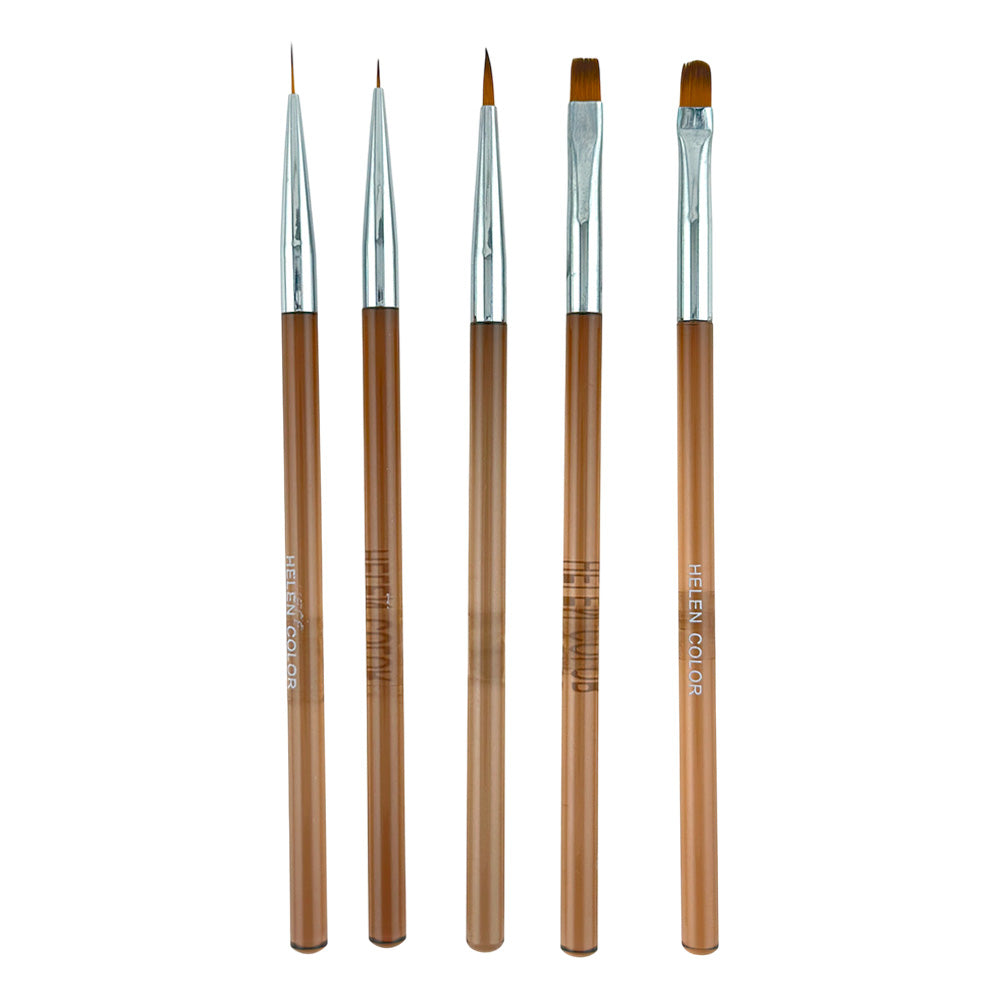 Kit Pincel para Unha - (5 UN) - RMJB-155