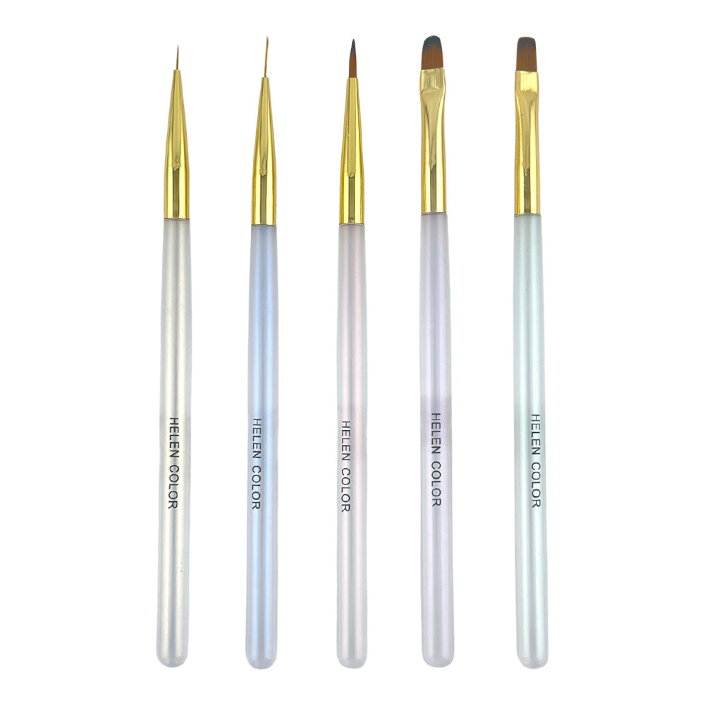 Kit Pincel para Unha - (5 UN) - RMJB-18N