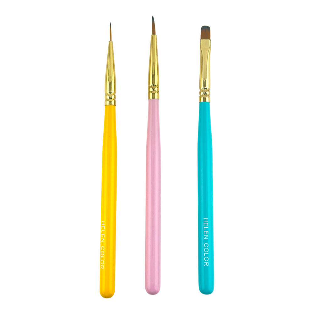 Kit Pincel para Unha - (3 UN) - RMJB-2 0