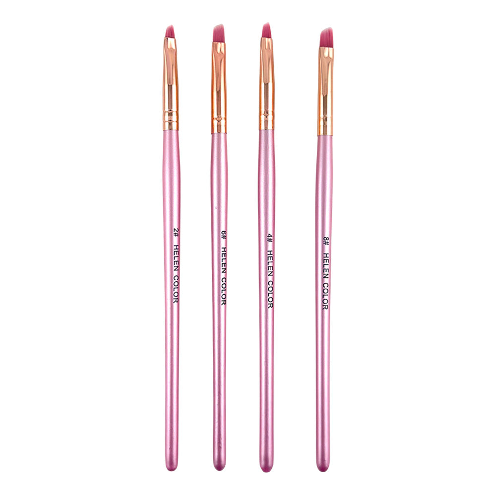 Kit Pincel para Unha - (3 UN) - Rgj-3697