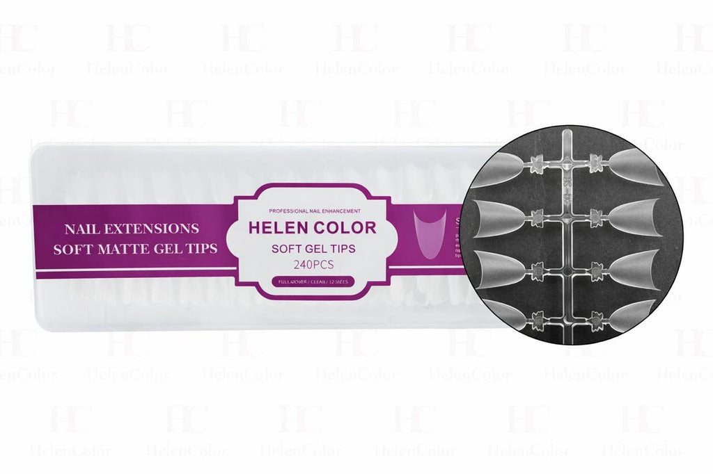 Hwhzj-021 (Tips Almond Fosca - Soft Gel)